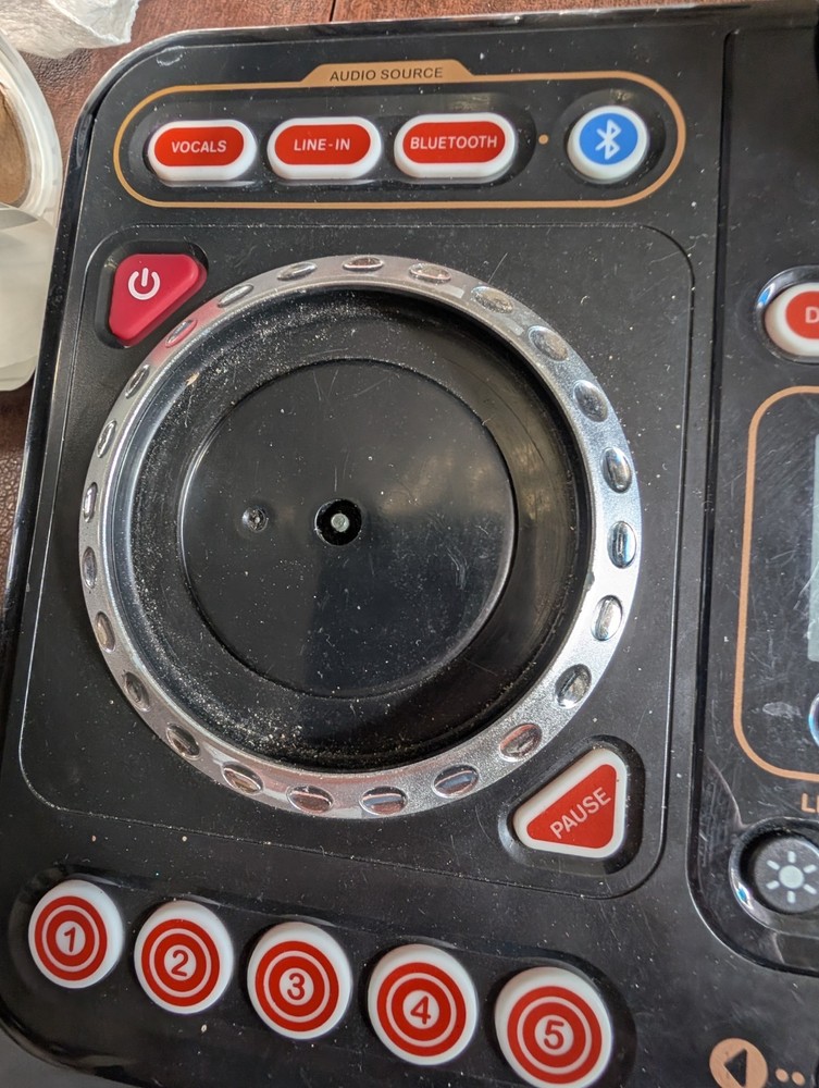 VTech Kidi Star DJ Mixer 5473 Connectivity Technology Audio Cable Bluetooth