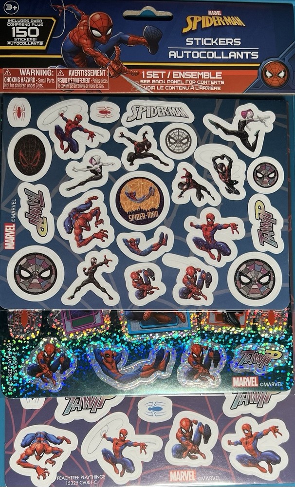 Spider-Man Sticker Set *150 + Stickers*