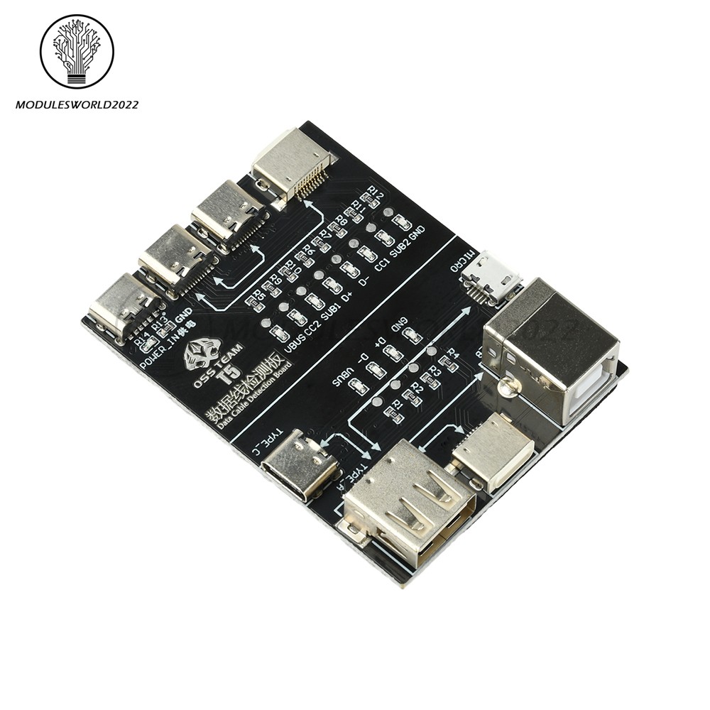 T5 Multifunctional Interface Cable Detection Module Data Cable Abnormal Testing