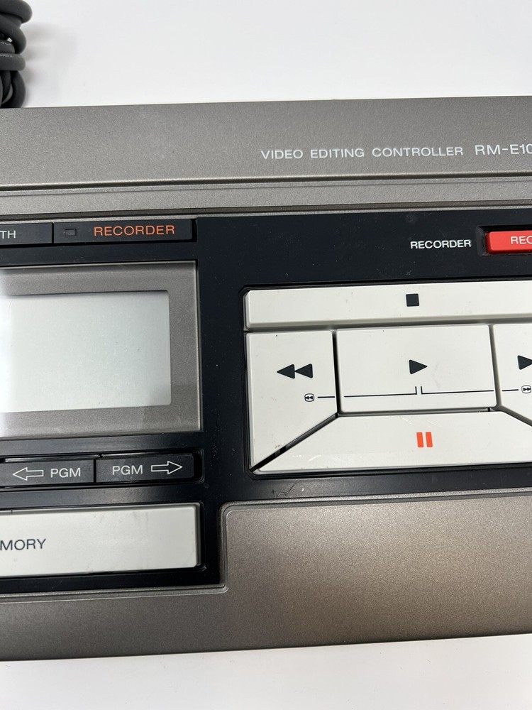 Vintage Sony Video Editing Controller, RM-E100V