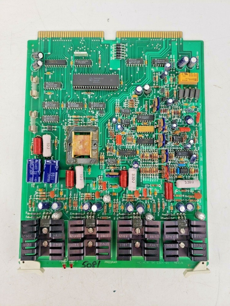 Bogen Multicom 2000 Analog Card MCACB Intercom System Used AS IS #8