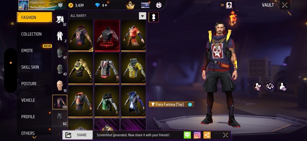 Free Fire Account $300+ Spent