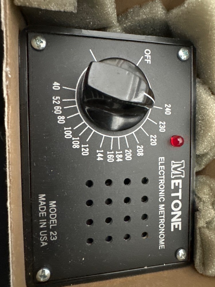 vintage metronome