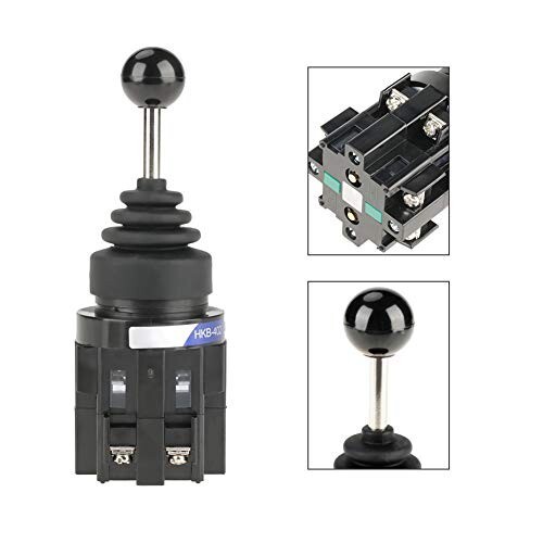 Industrial Control Joystick Switch - 4NO Contacts - Momentary - AC/DC Circuits
