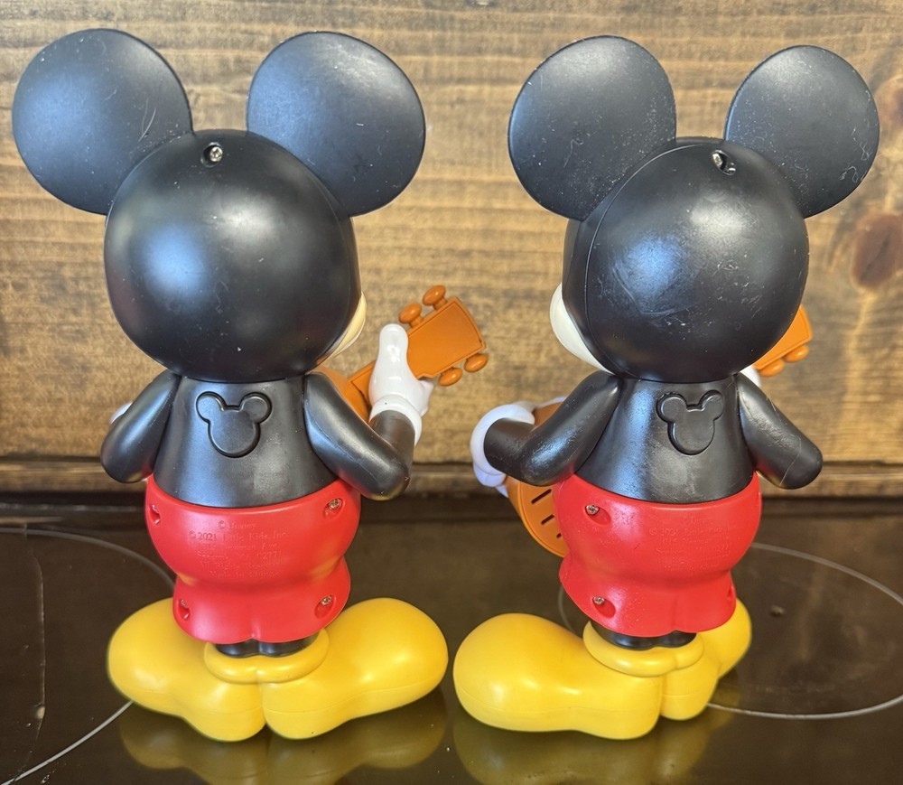 2 - Disney Junior Mickey Mouse Action Bubble Blower Pre Owned