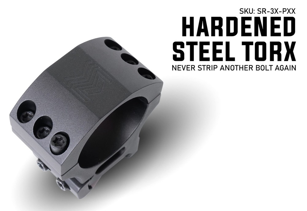 Monstrum Next Level Scope Rings with Integrated Bubble | Medium Profile