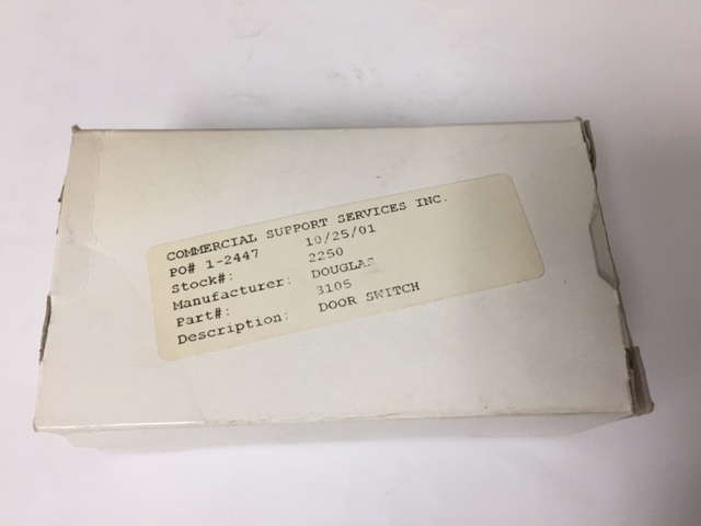 Douglas Machines Door Switch PN 3105