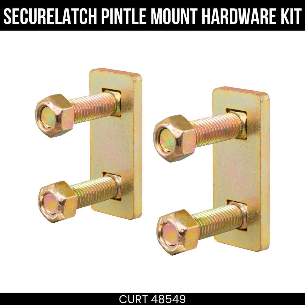 CURT SecureLatch Pintle Mount Hardware Kit for Trailers 48549