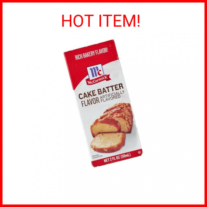 McCormick Cake Batter Flavor, 2 fl oz