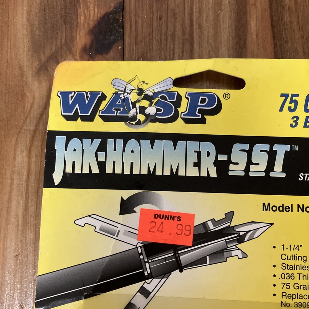 Wasp Jak-Hammer SST 75 Grain Broadhead