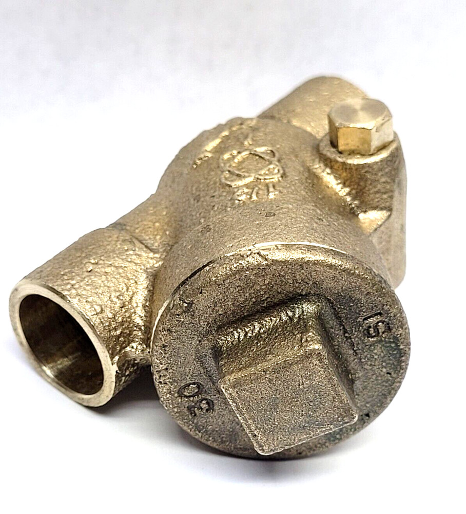 Nibco Check Valve Y-Pattern 200 CWP SI Bronze 1/2"