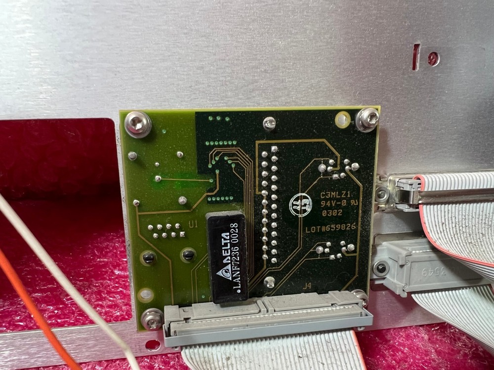 Agilent HP 1673G Logic Analyzer Rear Panel