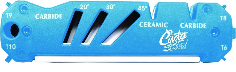 Camillus Cuda Knife, Shear, and Hook Carbide Multi-angle Sharpener - 18097