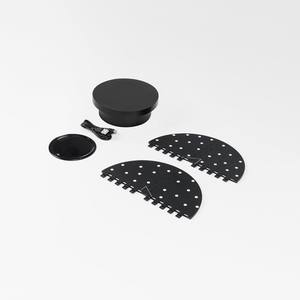 3DScanner Auto Turntable Perfect for Featureless Small Medium Objects, Top Cover