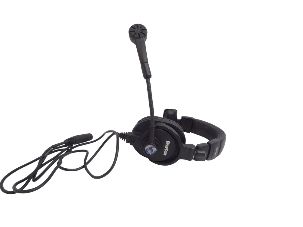 Clear-Com CC-300 Single-Ear Intercom Mic Headset with 4-Pin XLR Connector
