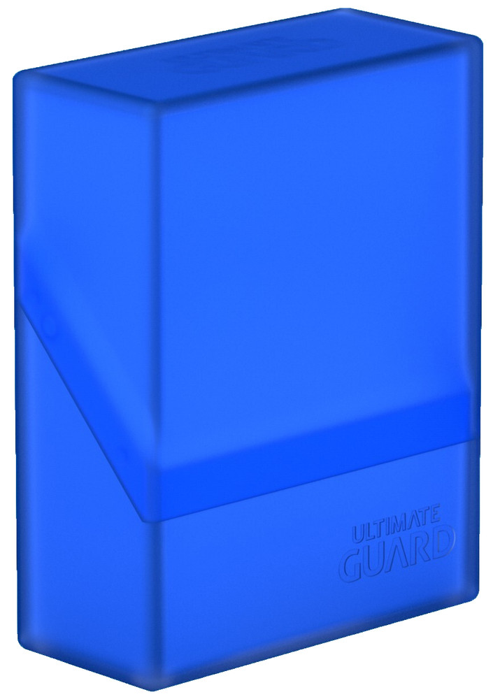 Ultimate Guard Boulder 40+ Sapphire Standard Size Deck Case Card Storage Box ccg