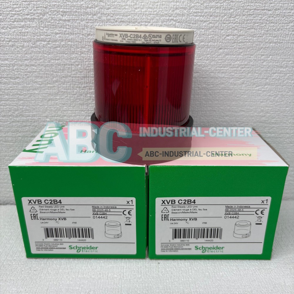 1PCS New Schneider XVB C2B4 Red warning light#