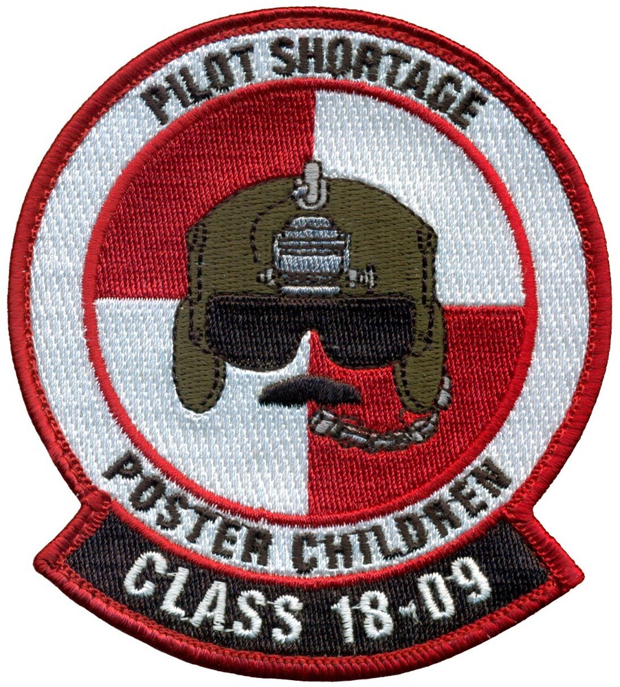 USAF 23d FTS SPECIALIZED UNDERGRAD PILOT TRAINING-HELICOPTER CLASS 18-09 PATCH