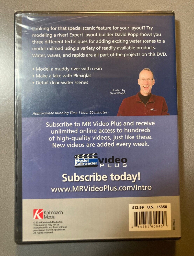 Model Railroader Video Modeling Rivers