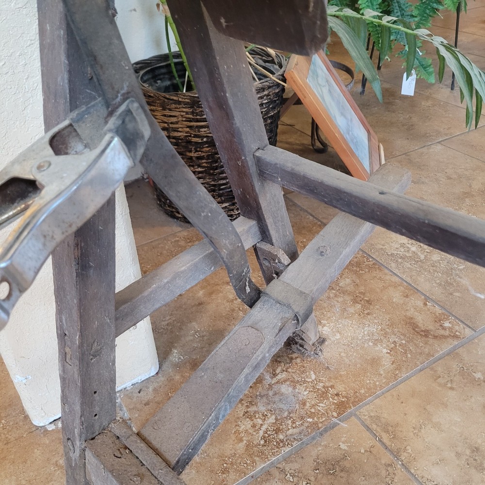 Antique saddlemakers bench / stand