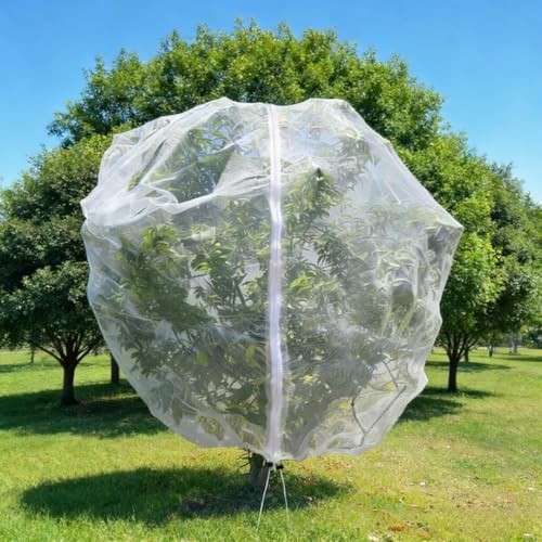 1 Pack 13x13ft Extra Large Fruit Tree Netting with Double Zipper 13x13ft(1Pack)