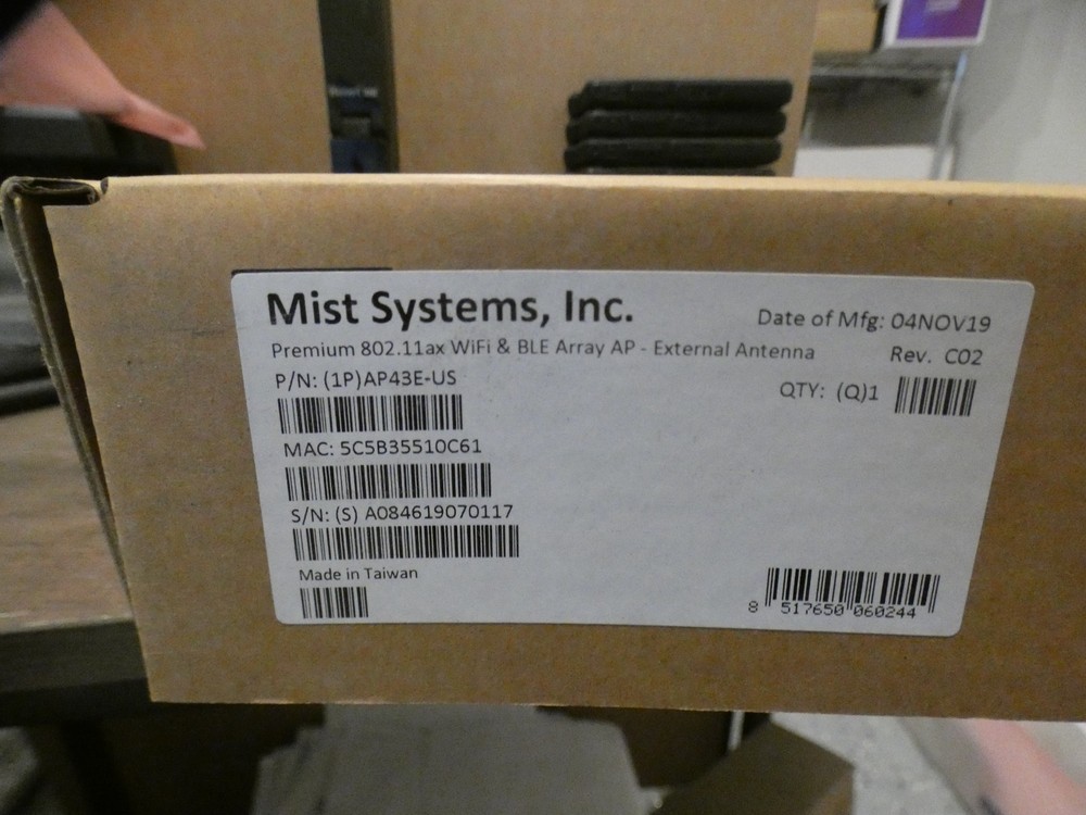 New Mist Systems/Juniper Premium 802.11ax Wifi & BLE Array AP External Antenna