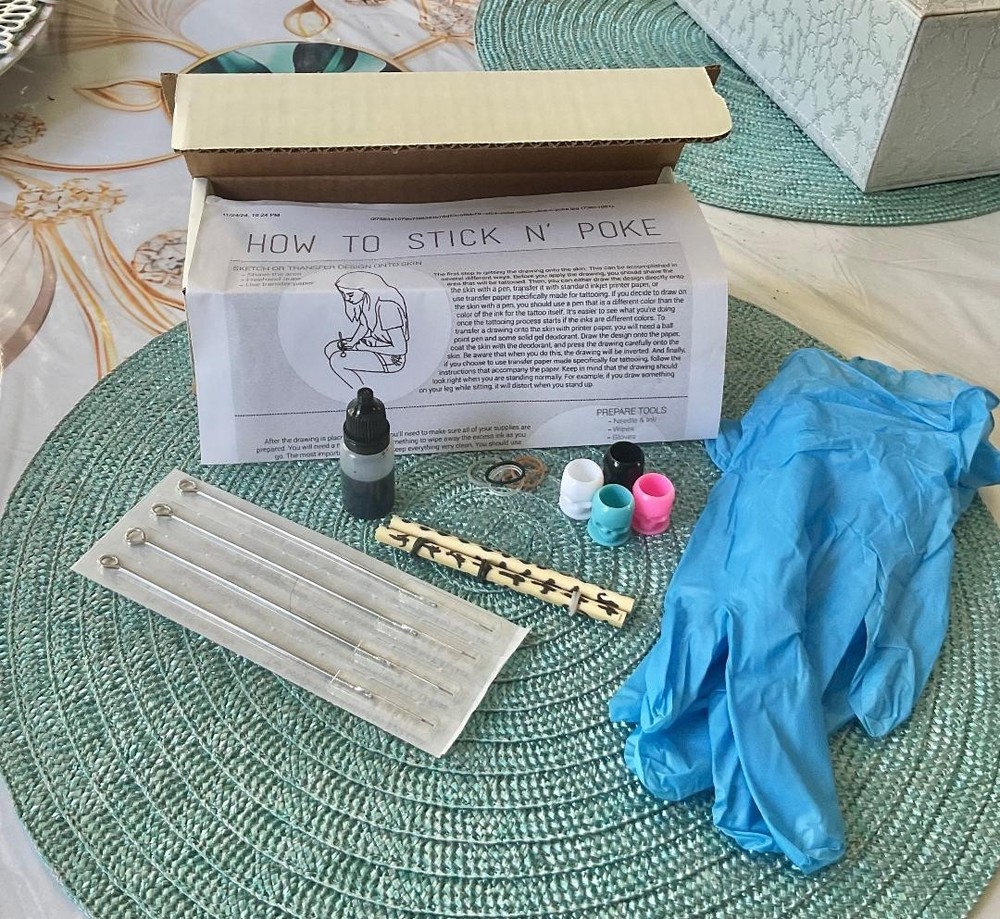STICK N POKE TATTOO KIT 💥💥💥