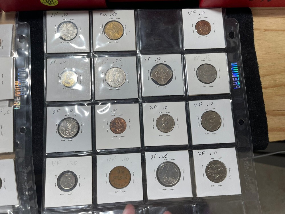 Assorted World Foreign Coins Lot