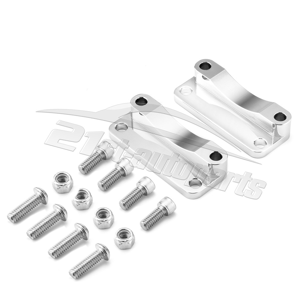Front Fender 20mm Riser Relocator Spacers For Harley FLHT FLTR FLHX 2003-2013