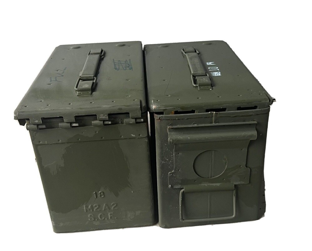 2-Pack US Military ammo can M2A1/M2A2