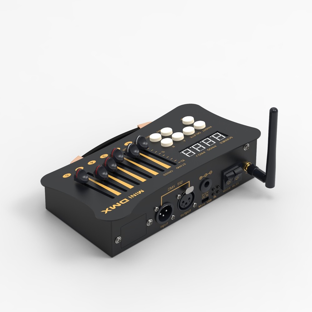 New Mini Operator Stage Light DMX Controller Wireless/Wired Lighting Console