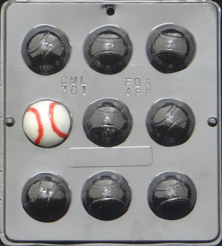 Baseball Candy Chocolate Candy Mold  301 NEW