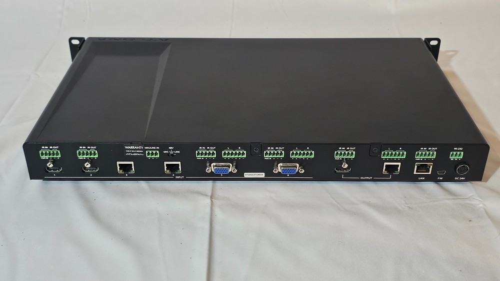 Atlona AT-UHD-CLSO-612 4K/UHD, 6-Input Multi-Format Switcher with EARS