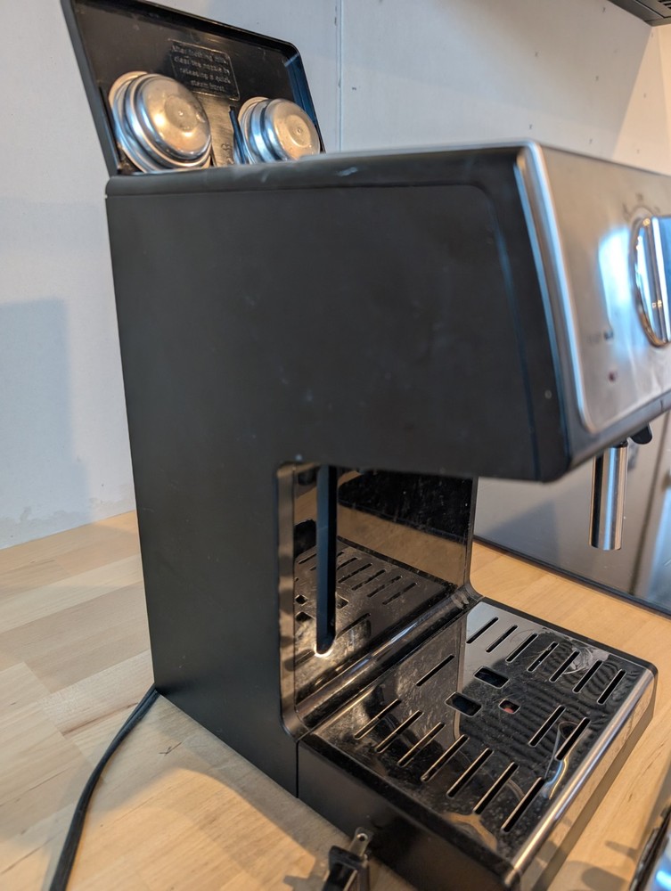 DeLonghi ECP3220 Manual Espresso Machine Cappuccino Maker, Black