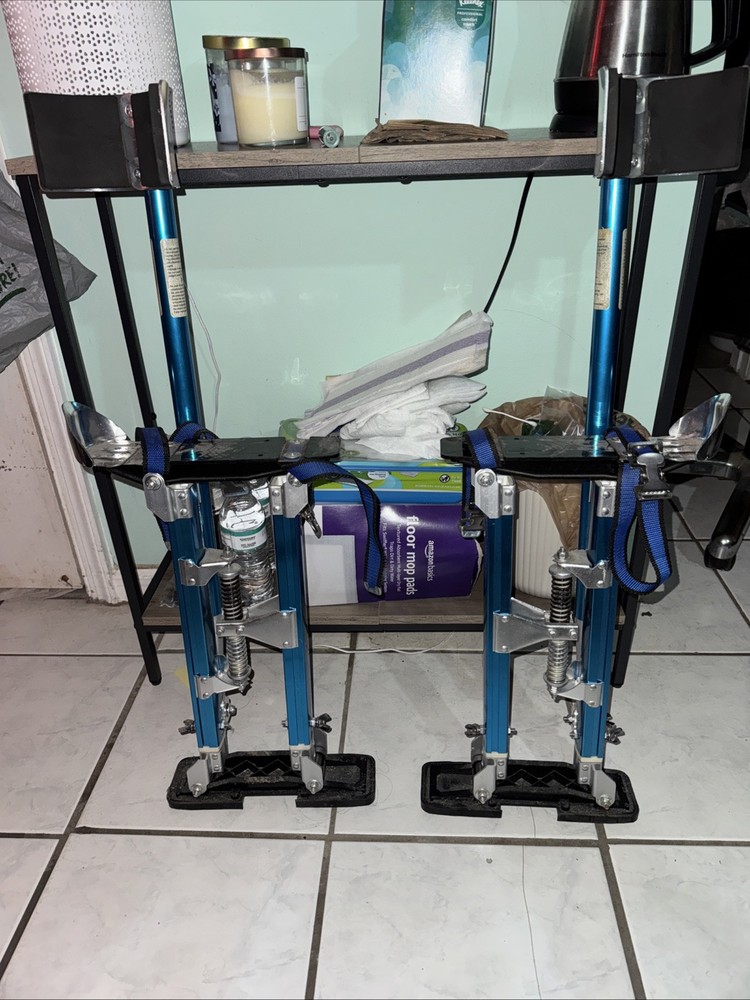 Pentagon Tools 1117 Drywall Stilts - Blue