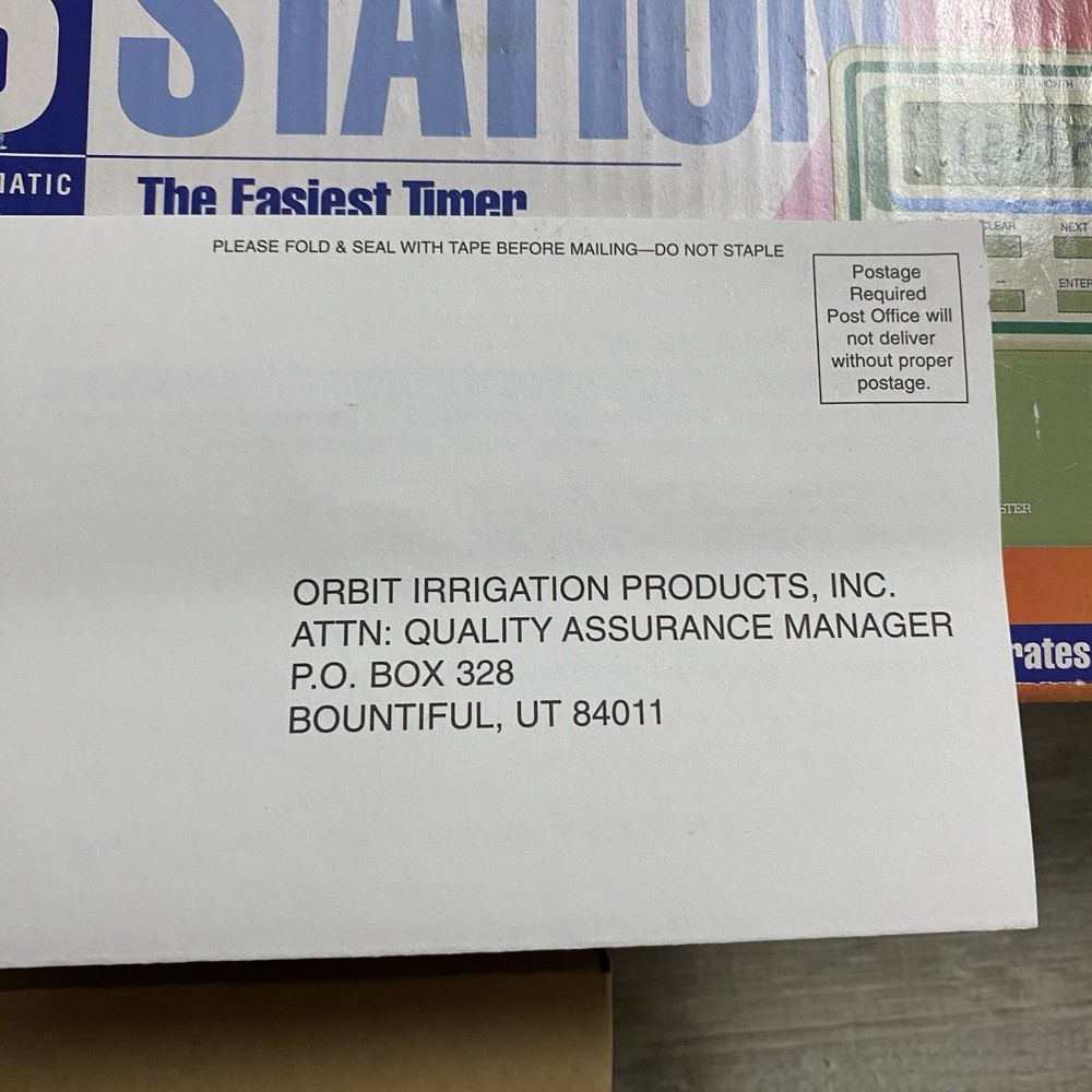 Orbit WaterMaster 6-Station Outdoor/Indoor Programable Sprinkler Timer New🔥🔥🔥