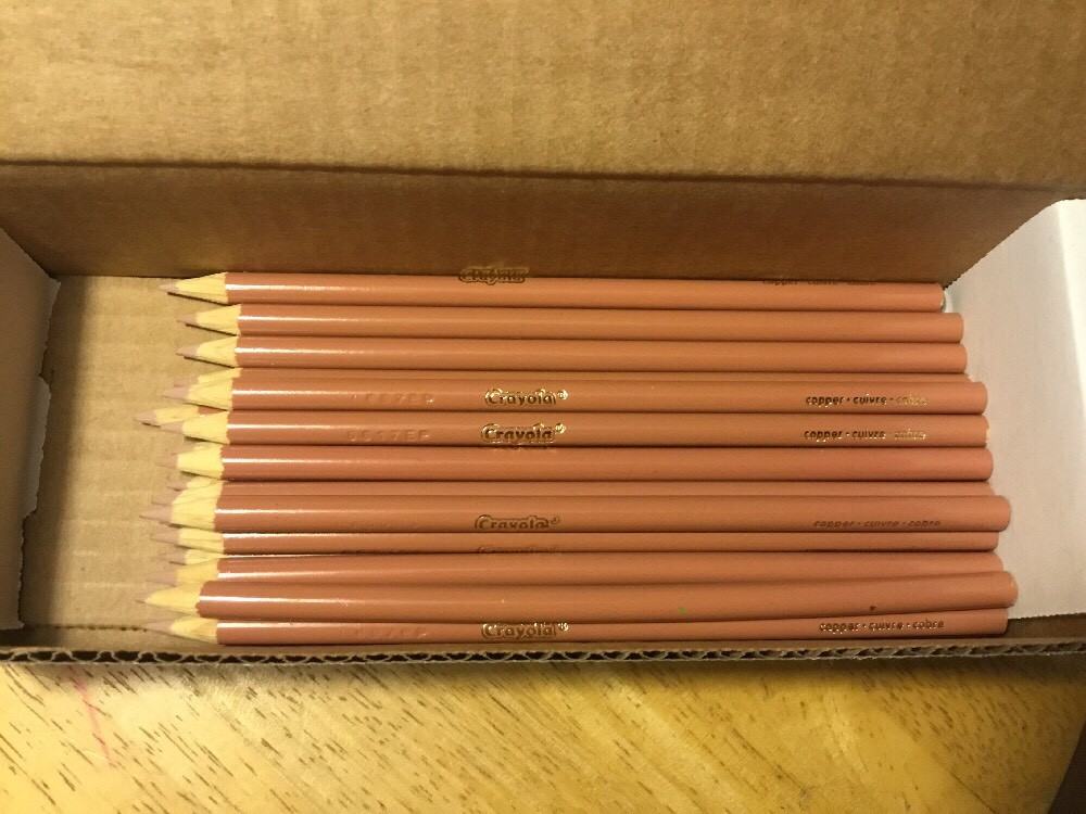(20) Crayola Colored Pencils (copper) BULK