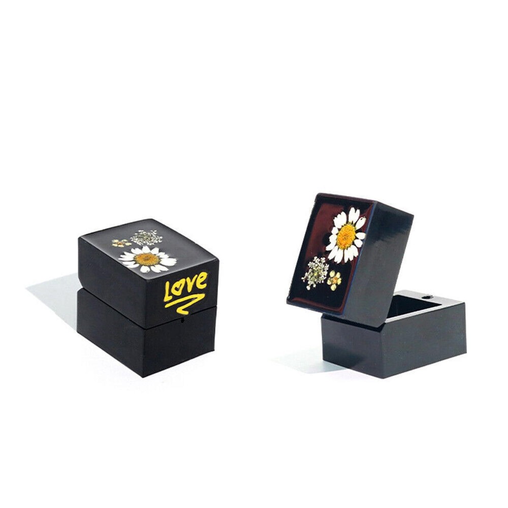 DIY Handmade Diamond Ring Box Silicone Mold Square Display Storage Box Mold