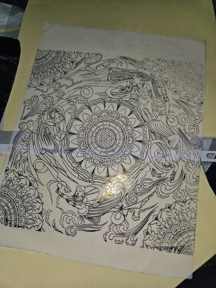Pre Printed professional tattoo stencils