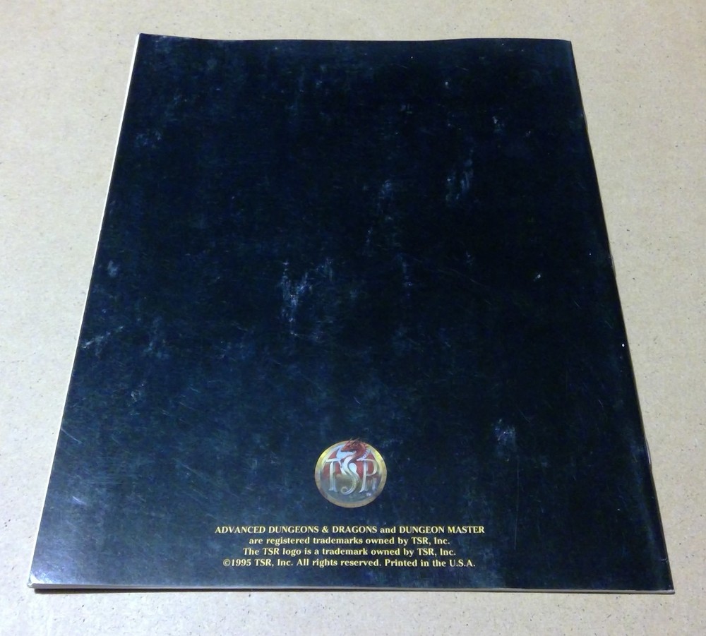Advanced Dungeons & Dragons Dungeon Master Screen & Master Index 9504 W/SCREEN!