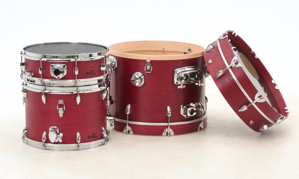 TreeHouse Custom Drums Compact Nesting Kit "Spicy Compact Bordeaux"
