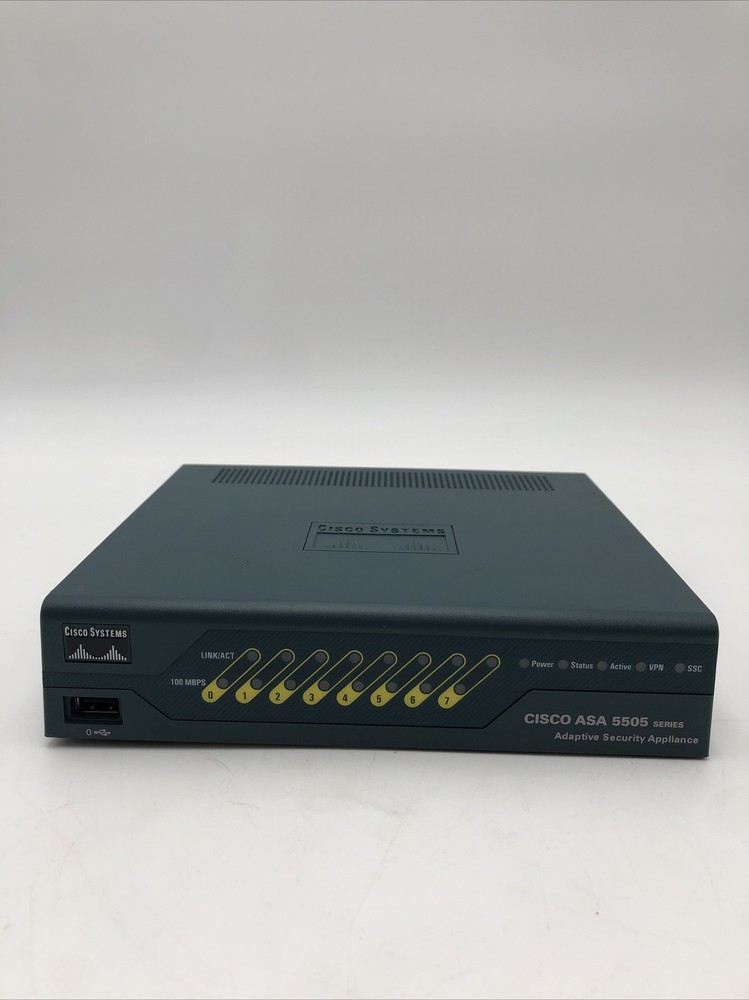 CISCO ASA 5505 SERIES ADAPTIVE SECURITY APPLIANCE UNTESTED READ A