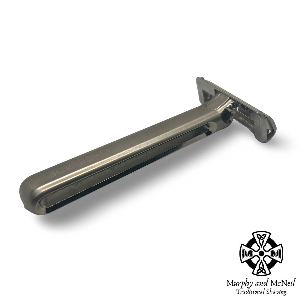 OneBlade Genesis Single Edge Safety Razor (Silver) - by OneBlade (Used)