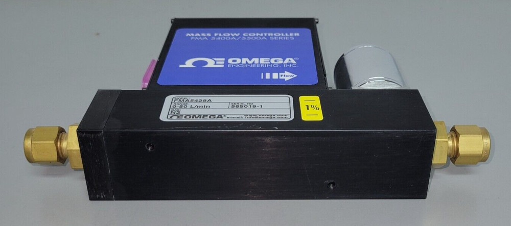 Omega Mass Flow Controller FMA5428A, 0-50SLM CE (B561)