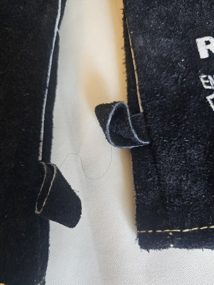 Rapicca Black Leather Welding Gloves Size 14