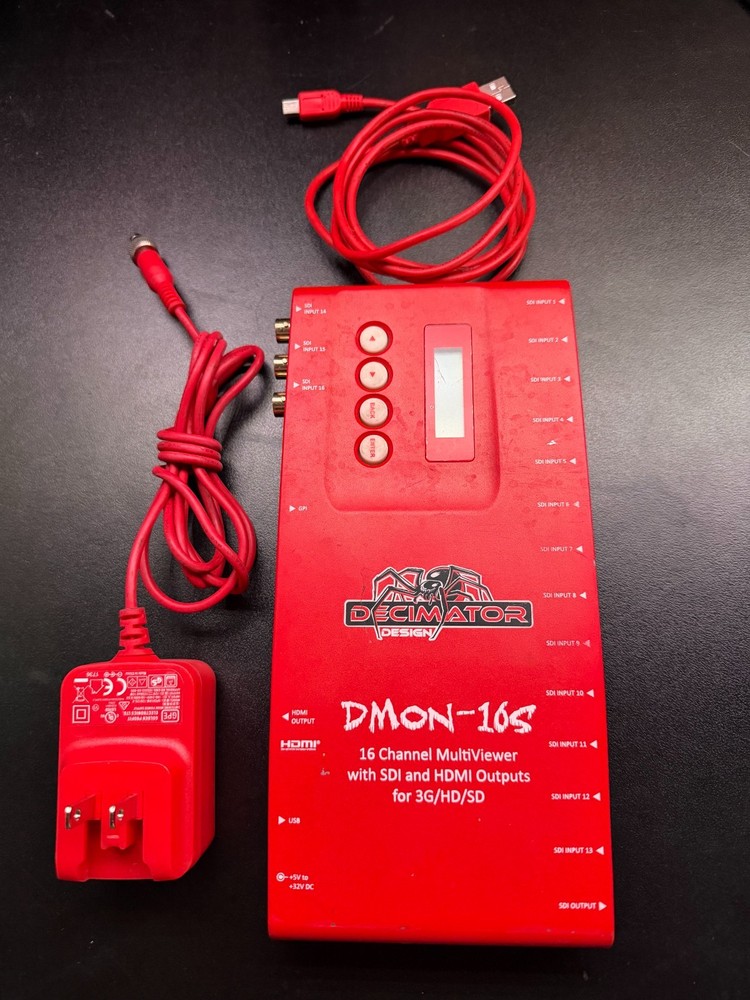 Decimator DMON-16S 16-Channel Multiviewer