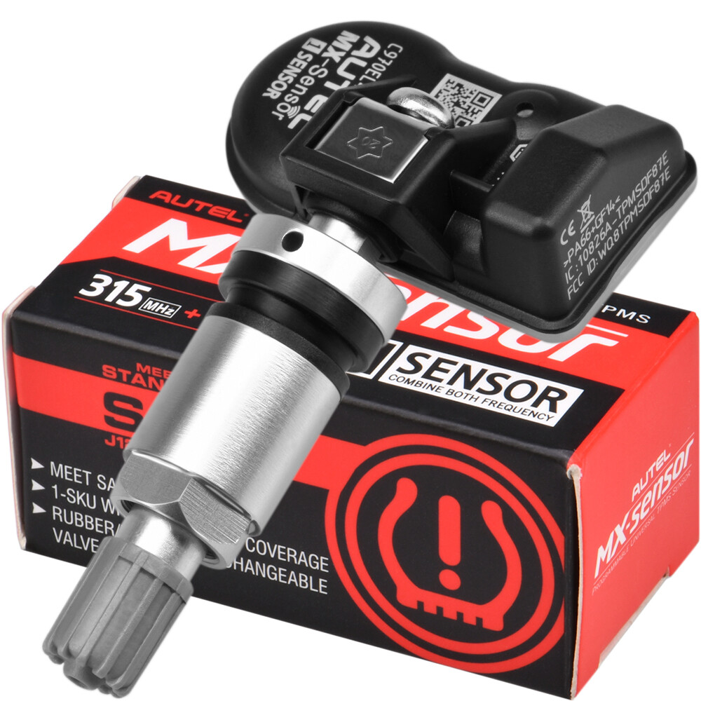 Autel MX-Sensor 315MHz & 433MHz Programmable TPMS Universal Tire Pressure Sensor