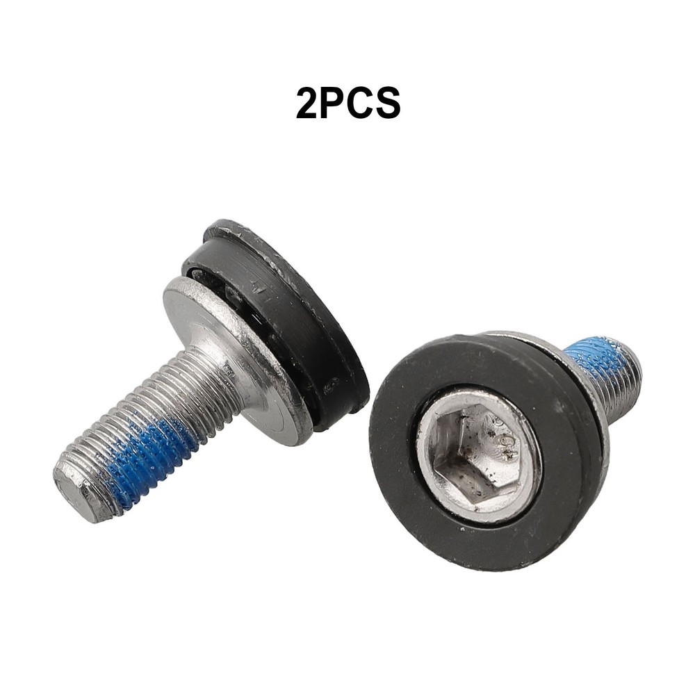 2PCS Bottom Bracket Nuts Waterproof For Ordinary Square Hole Bottom Axle