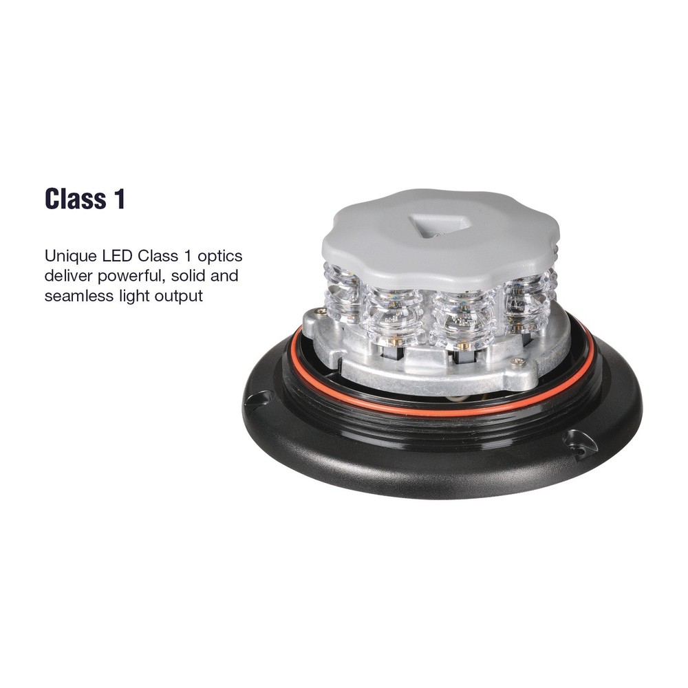 Eurotech Low Profile Strobe, Pipe Mount