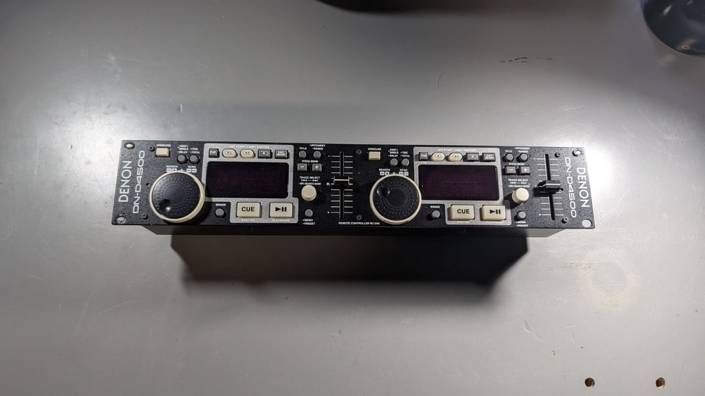 DENON DN-D4500 Professional CD Player (Remote Control + Cable Only)